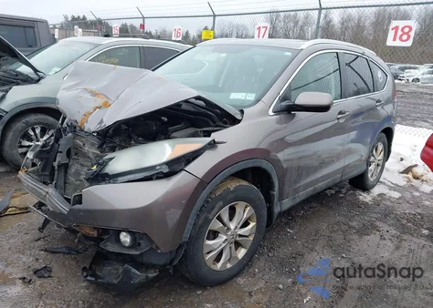 2013 Honda Cr-V Ex-L from USA, damaged, VIN 5J6RM4H71DL039991